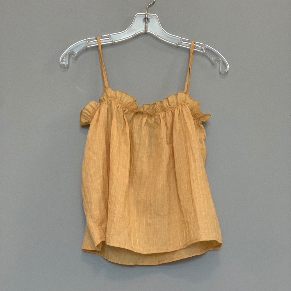 Lulus ruffled crop top